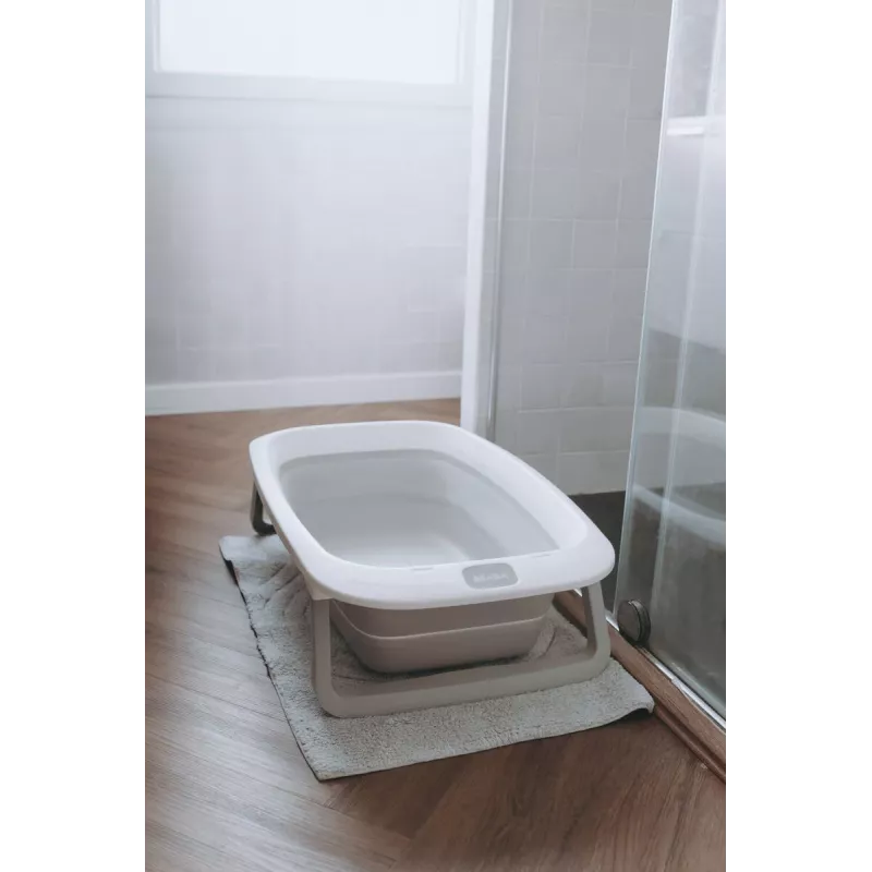 Beaba Eazy Pop Camélé'O Faltbare Babybadewanne Velvet Grey