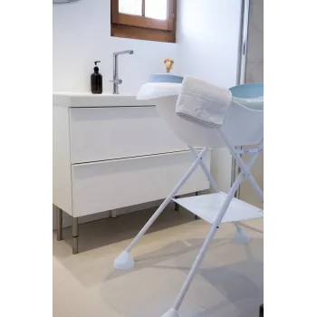 Beaba Camele'o White Stand für Babybadewanne und Wickelauflage