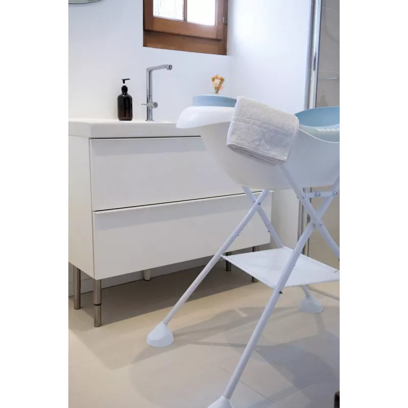 Beaba Camele'o White Stand für Babybadewanne und Wickelauflage