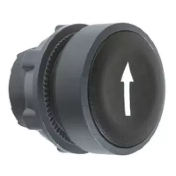 APC ZB5AA335 Harmony XB5 Drucktasterkopf bündig, Schwarz, Kunststoff, 22 mm Montage, IP69K
