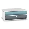 CEP Office Solution MoovUp Schubladenbox mit Schloss Mintgrau DIN A4 Querformat 2