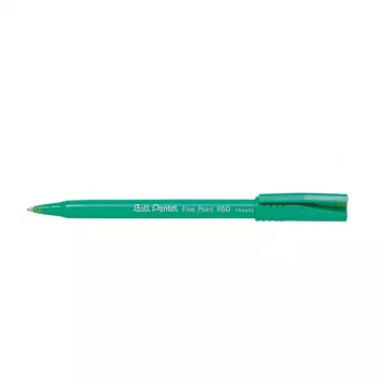 Pentel R50 Retractable Rollerball Pen - Grün - 0,8 mm - Beidhändig