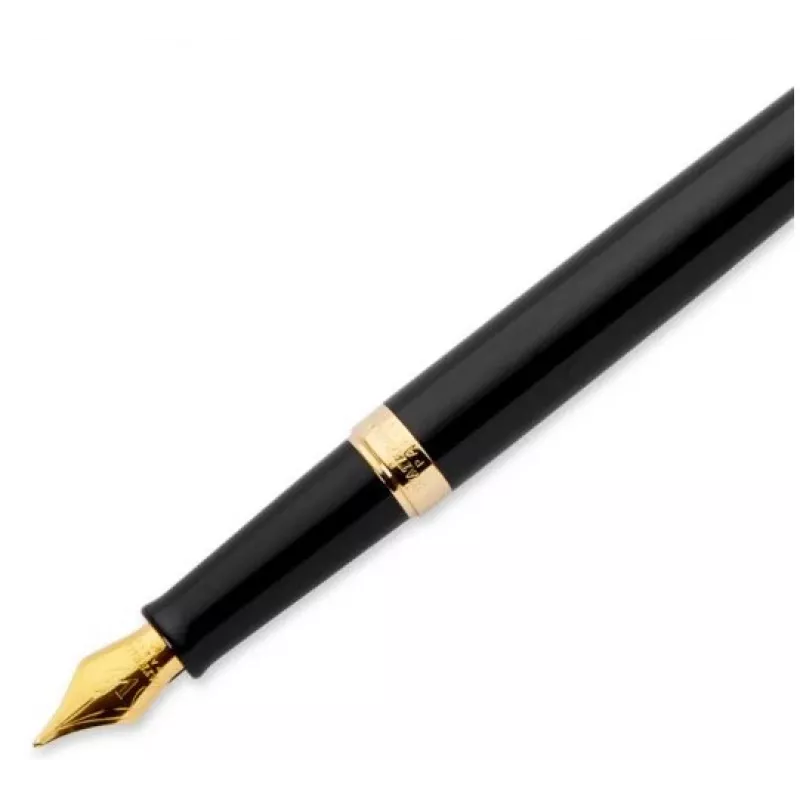 WATERMAN Hémisphère Kugelschreiber - Blau lackiert - Chrom-Akzente - Mittlere Spitze - Blaue Tinte