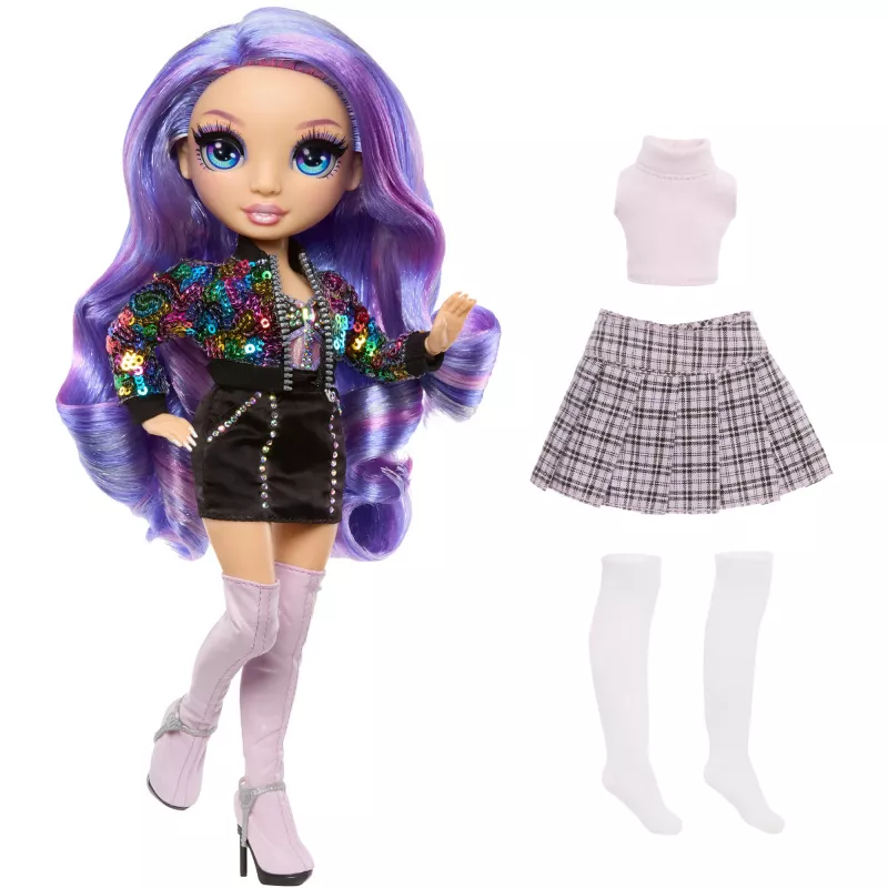 MGA Rainbow High Style Icons Puppe – Violet