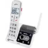 Geemarc AmpliDECT 595 ULE Schnurlostelefon mit Anrufbeantworter, Weiß