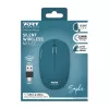 PORT Designs 900545 Beidhändige optische RF-Wireless-Maus 1600 DPI Blau