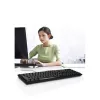 PORT Designs PORT OFFICE Tastatur - USB - AZERTY - Französisches Layout - Schwarz