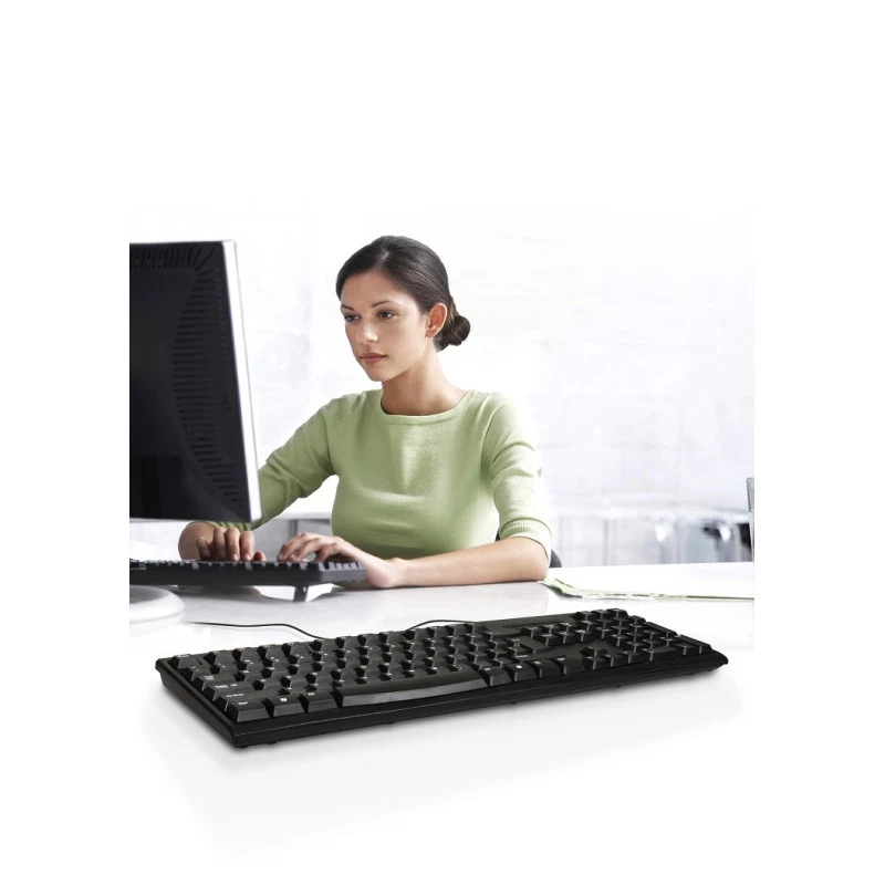 PORT Designs PORT OFFICE Tastatur - USB - AZERTY - Französisches Layout - Schwarz
