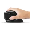 PORT Designs PORT Connect Professional ERGO SHAPE Wireless Rechargeable Mouse - Right-Handed - Optical - 5 Buttons - 2,4 GHz, Bluetooth - USB Receiver