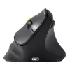 PORT Designs PORT Connect Professional ERGO SHAPE Wireless Rechargeable Mouse - Right-Handed - Optical - 5 Buttons - 2,4 GHz, Bluetooth - USB Receiver