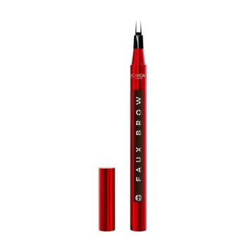 L'OREAL Infaillible Faux Brow doppelseitiger Augenbrauenstift und Tönung, Dark Brunette, 1 ml