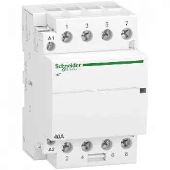 APC Schneider Electric A9C20844 Impulsrelais, 2-polig, 40 A, 230-240 V AC, DIN-Schiene, mehrfarbig
