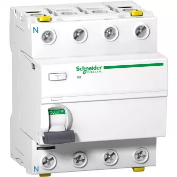 APC Schneider Electric A9Z21463 Fehlerstrom-Schutzschalter RCCB Typ A 4P 63A 30mA 380-415V AC IP20