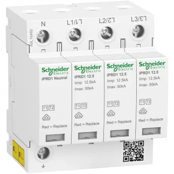 Schneider Electric Überspannungsschutzgerät Typ 1+2 A9L16482 3P+N 20kA 40kA