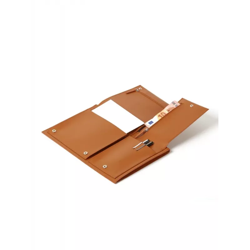 Lexon Flat Laptop Briefcase 14 inch Braun LN2503M