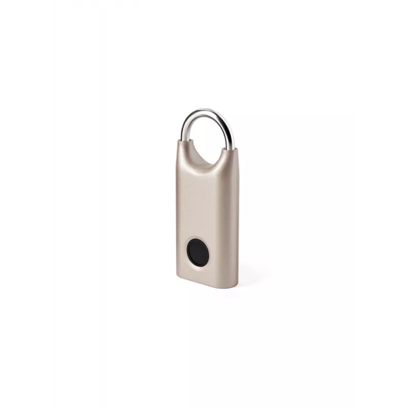 LEXON Nomaday Fingerprint Padlock Soft Gold LL128D