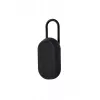 Lexon Mino T Tragbarer Bluetooth-Lautsprecher mit Ladestation und Karabiner, Schwarz