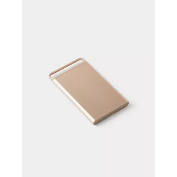 Lexon Nomaday Card Business Card Holder Soft Gold LD144D