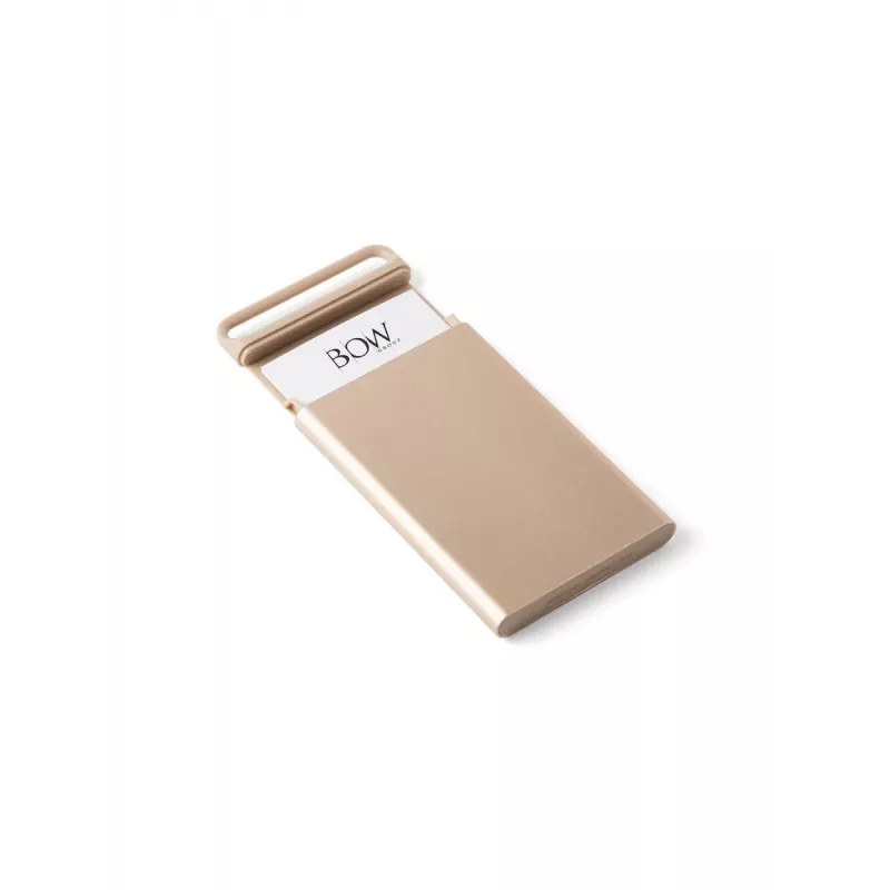 Lexon Nomaday Card Business Card Holder Soft Gold LD144D