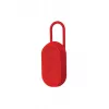 Lexon Mino T Tragbarer Bluetooth-Lautsprecher mit Standfuß und Karabiner, Rot