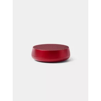 Lexon Mino+ L Tragbarer Bluetooth-Lautsprecher, Aluminium, Rot