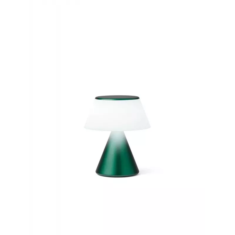 Lexon Luma M LED Lampe Dunkelgrün LH87DG1