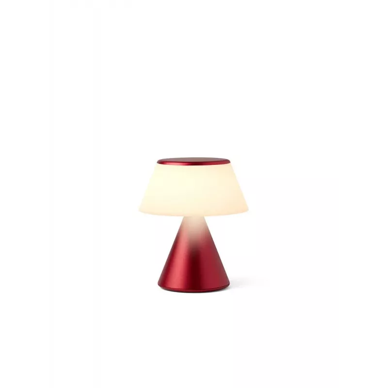 Lexon Luma M LED Lampe Dunkelrot LH87DR