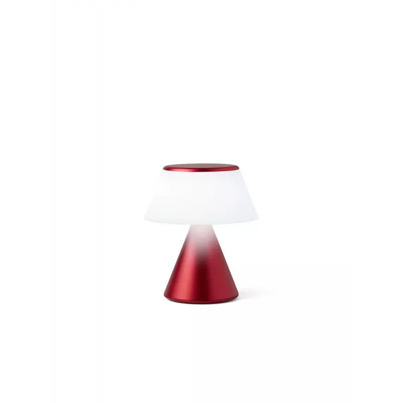 Lexon Luma M LED Lampe Dunkelrot LH87DR
