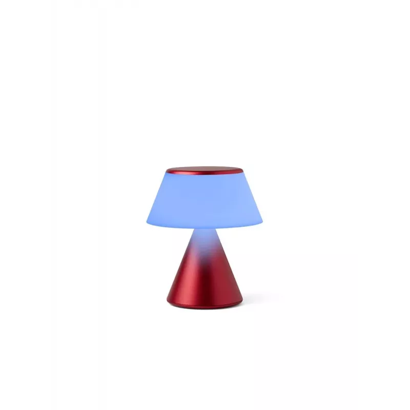 Lexon Luma M LED Lampe Dunkelrot LH87DR