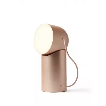 Lexon Orbe tragbare LED-Lampe Gold LH88D