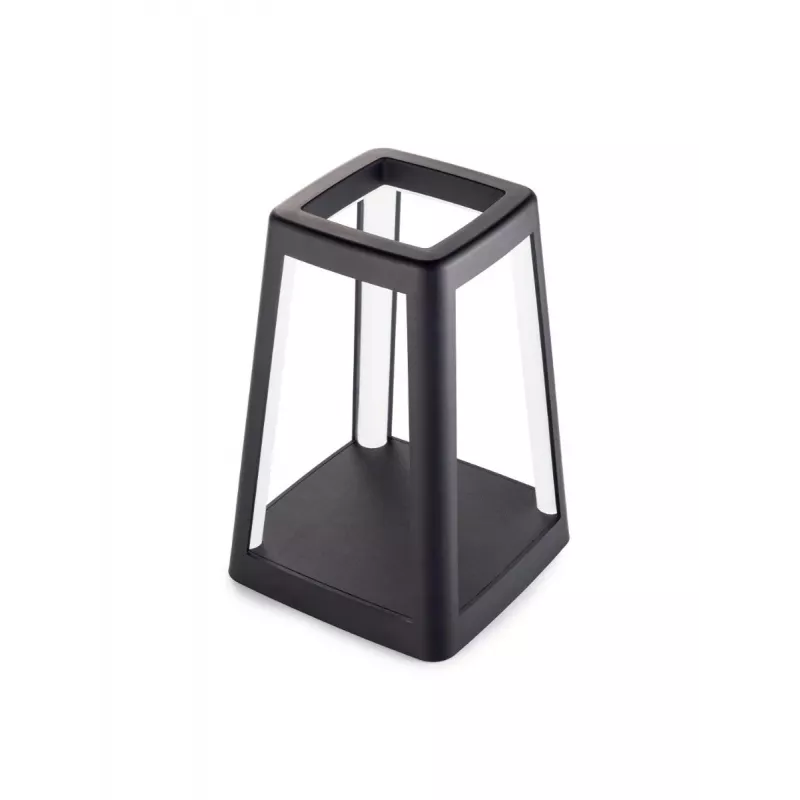 LEXON Lantern LED-Lampe mit kabellosem Ladegerät Schwarz LH94N