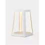 Lexon Lantern LED-Lampe mit kabellosem Ladegerät Weiß LH94W
