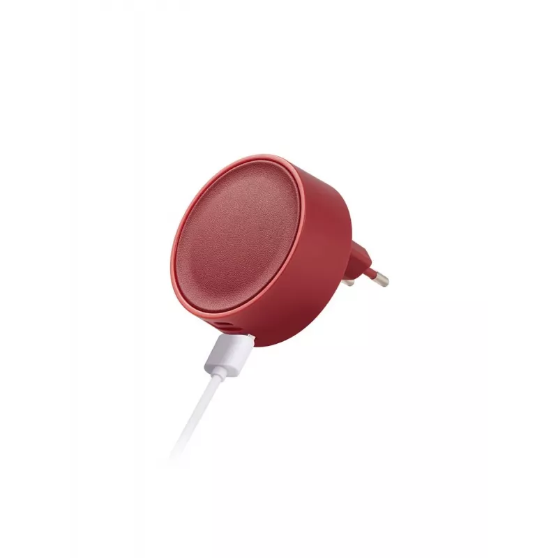 LEXON Poweron 30W USB-C/USB-A Wall Charger Red LL152R