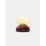 Lexon Mina Sunrise Wecker mit Aufwachlicht, Rot LR153DR
