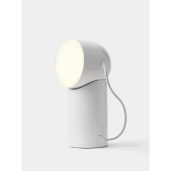 Lexon Orbe LED Lampe Glossy White LH88WG