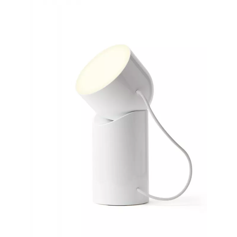 Lexon Orbe LED Lampe Glossy White LH88WG