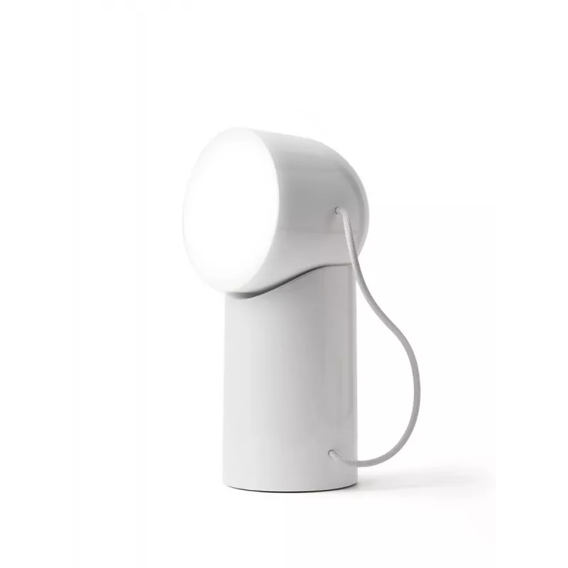Lexon Orbe LED Lampe Glossy White LH88WG
