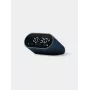 Lexon Ray Clock Digitaler Wecker mit Temperatur- und Feuchtigkeitssensor, Ozeanblau LR155OB3