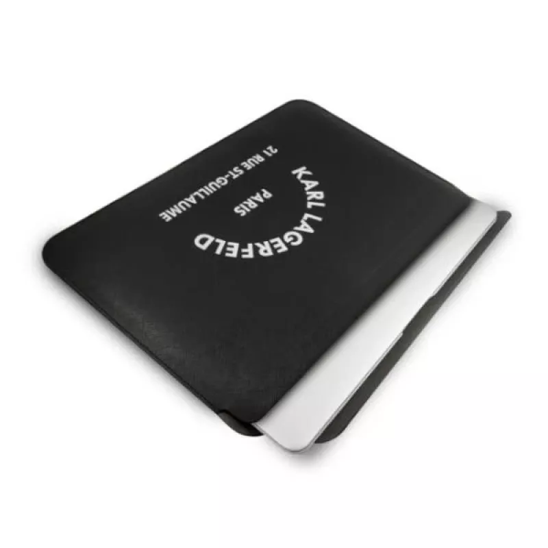 Karl Lagerfeld Sleeve KLCS133RSGSFBK 13 inch Black Saffiano RSG Laptop Sleeve