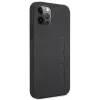 AMG Hardcase Leather Hot Stamped Case für Apple iPhone 12 Pro Max 6,7 inch Schwarz