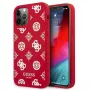 Guess GUHCP12LLSPEWRE iPhone 12 Pro Max 6,7 inch Rote Hartschale Peony Collection