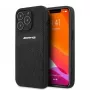 AMG AMHCP13LOSDBK iPhone 13 Pro Hardcase Leder Curved Lines Schwarz