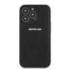 AMG AMHCP13LOSDBK iPhone 13 Pro Hardcase Leder Curved Lines Schwarz