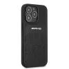 AMG AMHCP13LOSDBK iPhone 13 Pro Hardcase Leder Curved Lines Schwarz