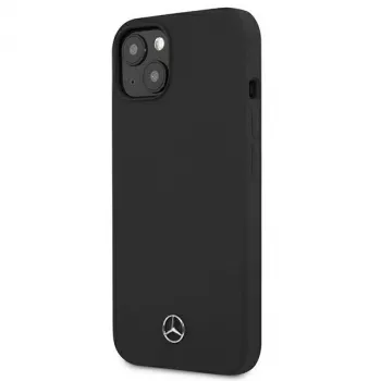 Mercedes-Benz Silicone Line Hard Case für Apple iPhone 13 mini 5,4 inch - Schwarz
