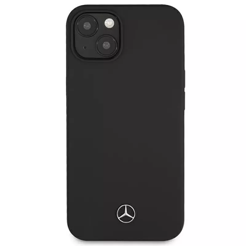 Mercedes-Benz Silicone Line Hard Case für Apple iPhone 13 mini 5,4 inch - Schwarz