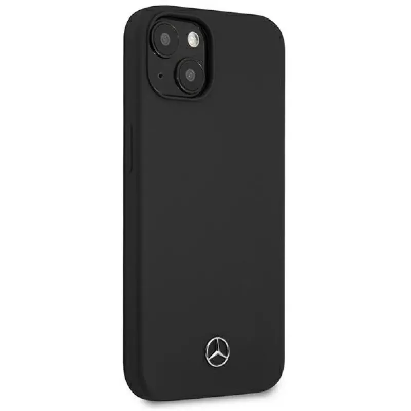 Mercedes-Benz Silicone Line Hard Case für Apple iPhone 13 mini 5,4 inch - Schwarz