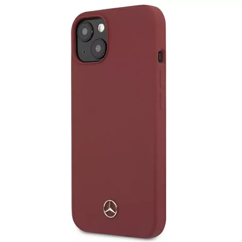 Mercedes-Benz MEHCP13SSILRE iPhone 13 mini 5,4 inch Red Hardcase Silicone Line