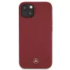 Mercedes-Benz MEHCP13SSILRE iPhone 13 mini 5,4 inch Red Hardcase Silicone Line