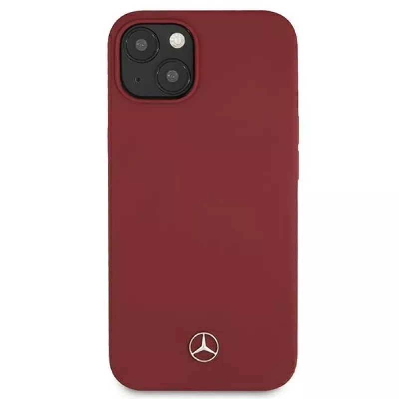 Mercedes-Benz MEHCP13SSILRE iPhone 13 mini 5,4 inch Red Hardcase Silicone Line